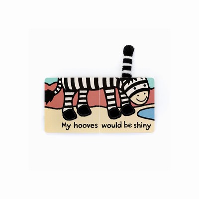 Jellycat If I were a Zebra Board Books New Zealand | RKIZM6498